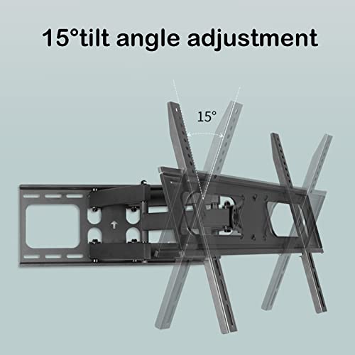Support mural TV orientable pour éliminer les reflets sur les écrans de 42 à 70 pouces