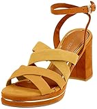  MARCO TOZZI Damen 2-2-28364-32 Plateausandalen, Orange (Mango Comb 636), 40 EU