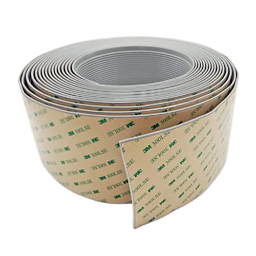 Image of Anti Slip Tape 4 Inch Wide, Waterproof Grip Adhesive Tape, Heavy Duty High Traction Friction for Indoor /Outdoor Steps (33 Ft /Gray).