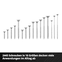 Einhell E-Case 2445-tlg. Schrauben-Set – Ansicht 4