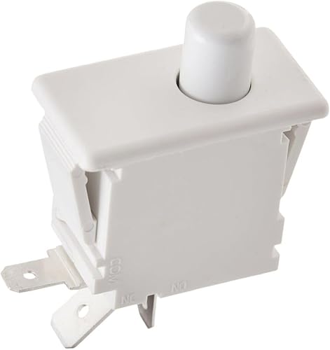 Miniatura 2 de WE4M415 - Pieza de repuesto para interruptor de puerta de secadora (3 cables) para GE Hotpoint Kenmore, Reemplazar WE4M157, WE4M335, WE4M349,