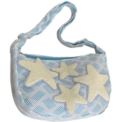 Classic Messenger Bag Cute Crossbody Bag Vintage Canvas Shoulder Bag Kawaii Purse wiz Multiple Pockets for Women and Men