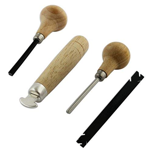 Jewellers Tools - Juego de 4 herramientas de joyero compuesto de pinza, bisel, clavija y rodillo Cover