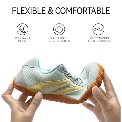 Image of Barefoot Shoes Women Casual Sneakers,Wide Toe Box Shoes Women Zero Drop Barefoot Shoe Men,Minimalist Trail Running Shoe,Non-Slip Lightweight Breathable Comfortable Fashion Walking Hiking Shoes Unisex