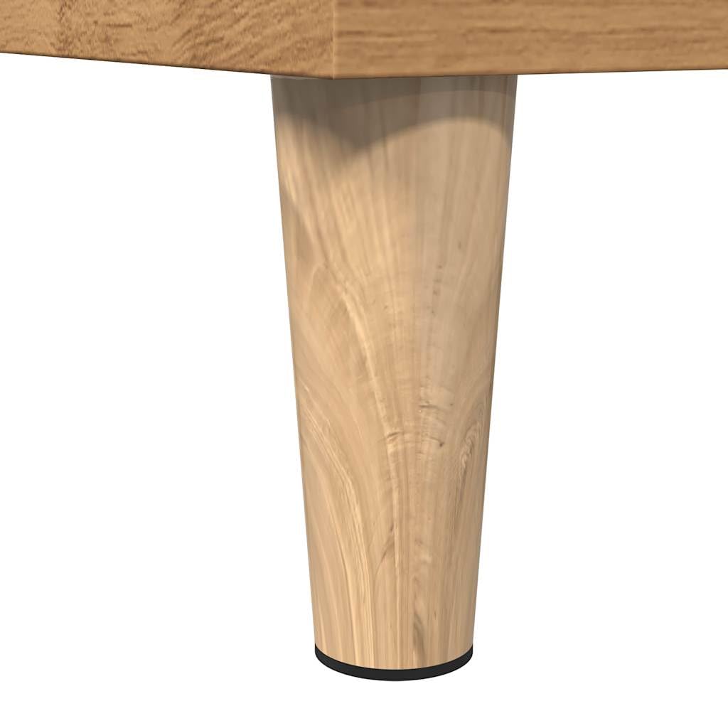 vidaXL Armario de baño Madera contrachapada Roble Artisan 30x30x190 cm