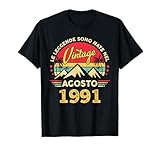 Photo Gallery 34 anni compleanno uomo donna regalo agosto vintage 1991 maglietta Photo Gallery 34 anni compleanno uomo donna regalo agosto vintage 1991 maglietta