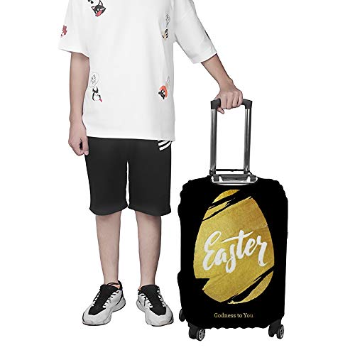 Housse de voyage imperméable lavable protection valise bagage polyester - 4
