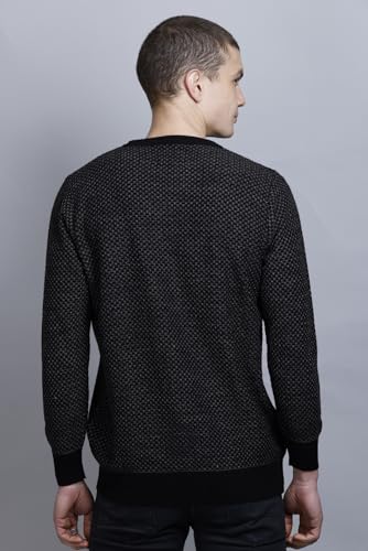 Image of GODFREY Full Sleeve Woolen Sweater for Man Winter Wear - Round Neck Pullover Regular Fit