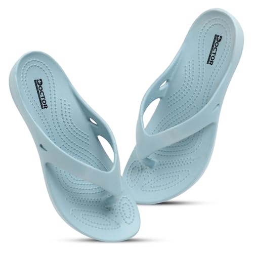 Image of DOCTOR HEALTH SUPER SOFT Women Ultra Soft Cushion Footbed Slipper | Comfortable Light Weight Waterproof Slippers |Adult Flip Flops Mild Acupressure | All Day Wear