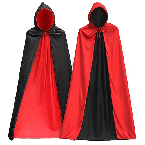 Bluelves Umhänge mit Kapuze，Cape Vampir Kostüm, Halloween...