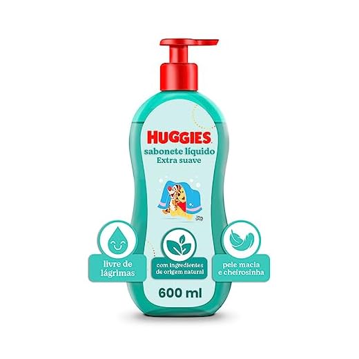 HUGGIES Sabonete Líquido Huggies Extra Suave - 600Ml