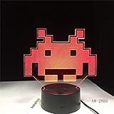 3. Eingangsspannung: DC5V; Lichtquelle: LED; Lichtfarbe: Änderung mit 7 Farben Lichtmodus: perspektivisches Bild 3D (wie im Bild gezeigt)