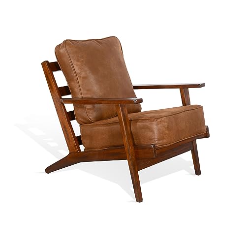 Sunny Designs Santa Fe Mahogany Accent Chair with Cushions i