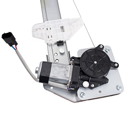 Image of TRQ Rear Left Power Window Regulator & Motor Assembly Drivers Side Compatible with 2013-2015 Honda Accord