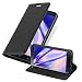 Produktbild Cadorabo Hülle für Asus ZenFone 3 in Nacht SCHWARZ - Handyhülle mit Magnetverschluss, Standfunktion und Kartenfach - Case Cover Schutzhülle Etui Tasche Book Klapp Style