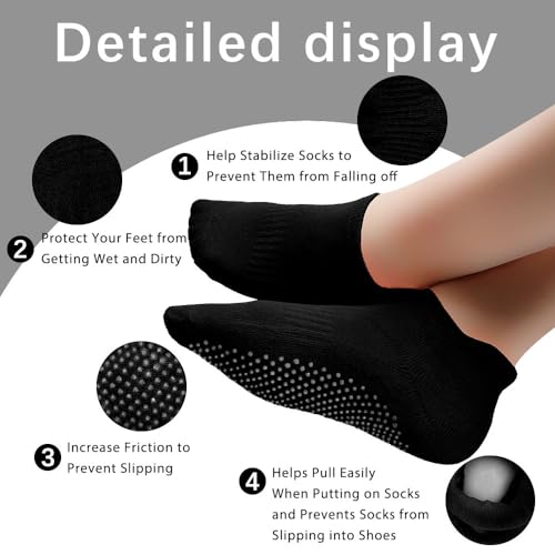 Pilates Socks,Yoga Socks,Grip Socks,Non Slip Socks Woman,Socks for Women Men, House Hospital Barre Running Socks2