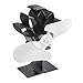 S-TROUBLE 1300Giri / min 2 Pale termocamino Stufa a Legna Distribuzione Ventilatore Ecofan Silenzioso per Stufa a Legna