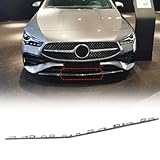 XQSMWF Front Center Bumper Cover Molding Trim Compatible with Mercedes Benz CLA 180 200 250 2016-2019 Replace 1178854900 16507014