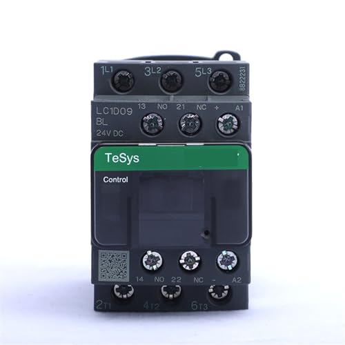 Contacteur électrique LC1D09 faible puissance DC 24V blanc