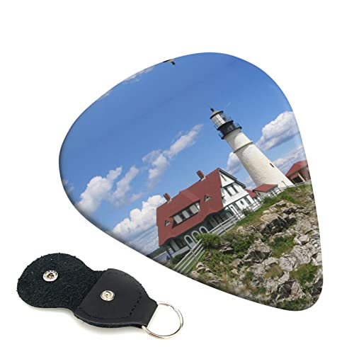 Lighthouse Backdrop Lot de 6 médiators pour guitare acoustique, guitare électrique, basse, ukulélé – fin, moyen et épais… - Les Beatles, Paul McCartney, John Lennon, RIngo Starr, George Harrison Lighthouse Backdrop Lot de 6 médiators pour guitare acoustique, guitare électrique, basse, ukulélé – fin, moyen et épais…