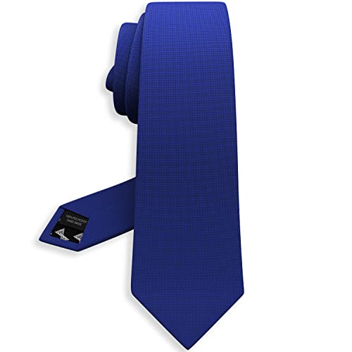 Image of Men's Oxford Matt Neckties Solid Color for Adults Tuxedo Classic Design, by Bow Tie Hosue