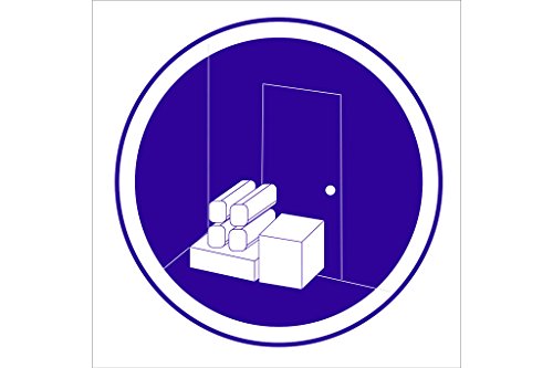 Cofan - Plimpo Señal Poliestireno 148X148 Obligatorio No Obstruir En Oferta Cofan O21Pl148148 Señal Poliestireno, 148 X 148 Mm
