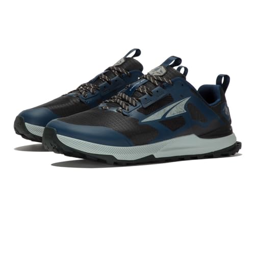 ALTRA Men's Lone Peak 8 Trail Running Shoe, Navy/Black, 11 Wide