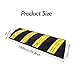 KIYILIHI Speed Bump,Road Rubber Speed Bump,Car Speed Bump,Suitable for Asphalt Concrete Gravel Driveway, 85235
