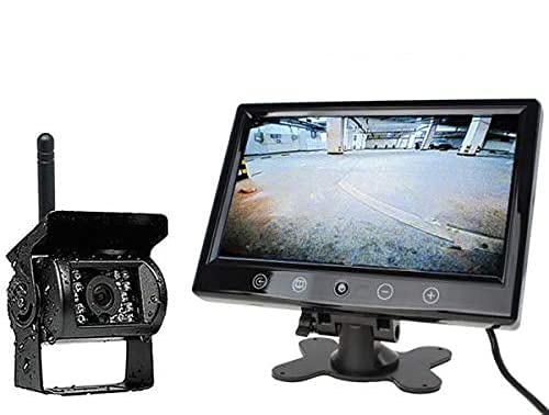 Amazon.co.jp: 無線 ワイヤレスバックカメラセット 9インチ液晶