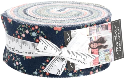 Camille Roskelley Rosemary Cottage Jelly Roll 40 2.5-inch Strips Moda Fabrics 55310JR