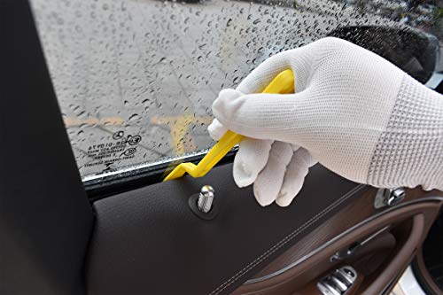Zanch Window Tint Tools,Good Toughness and Flexible Window Tint Squeegee,Corner Squeegee Scraper for Window Tinting and Vinyl Wrap【Vinyl Wrapping with Long Handle 5PCS】 - Thumbnail 6