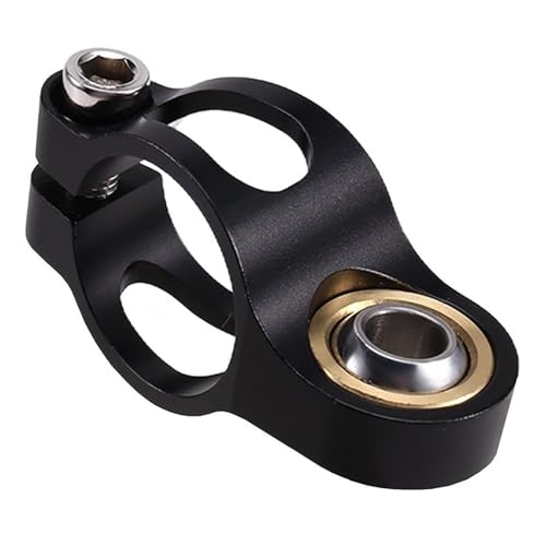 Stabilisateur direction moto universel anti guidonnage avec base de fixation et vis unique