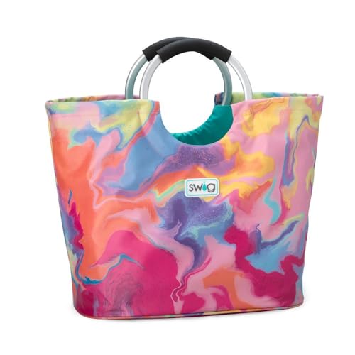 Image of Swig Life Loopi Tote Bag, Large, Lightweight, Waterproof Beach and Utility Bag