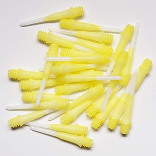 Miniatura 2 de LSTYLE Accesorio para dardos - Lippoint - Punta suave de repuesto para punta de dardo - Rosca estándar - Dos tonos - Amarillo