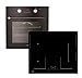 Produktbild VLANO/Einbau Set Backofen mit Flex Induktion Kochfeld/O 860 GBK/IB 6042