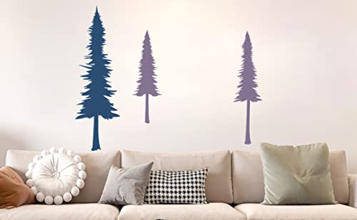 Vinilo Decorativo Árbol de Pino Grande para Pared miniatura 2