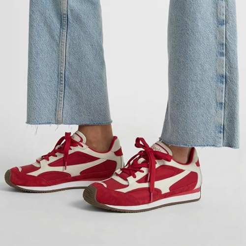 Image of Casual Sneakers for Women Lace Detail Elegant Ribbon Lace-Up Fashion Sneakers with Leather Upper Memory Foam Insole and Trendy Casual Shoes for Women
