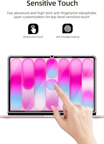 Image of 2-Pack Screen Protector Designed for 2026 MacBook Neo 13inch Frosted 5H PET Anti Scratch Dustproof Accessories (Matte, 2 Pack)