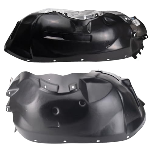 Image of TRQ Front Inner Fender Liner Set Compatible with 1997-2004 Dodge Dakota 1998-2003 Durango CH1248111 CH1249111
