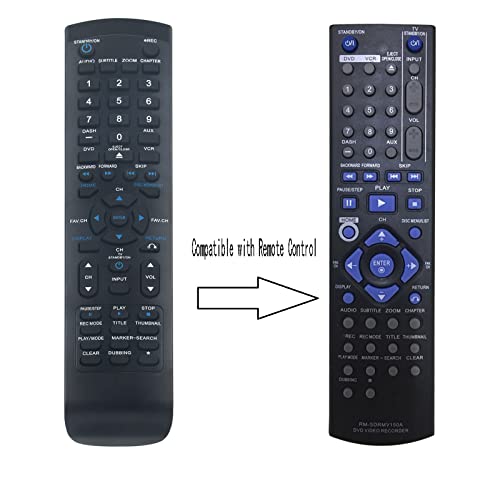 Télécommande RM-SDRMV150A pour remplacer votre commande DVD cassée - 3