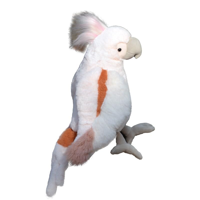 Jouet oiseau en peluche cacatoès : cadeau idéal filles et garçons
