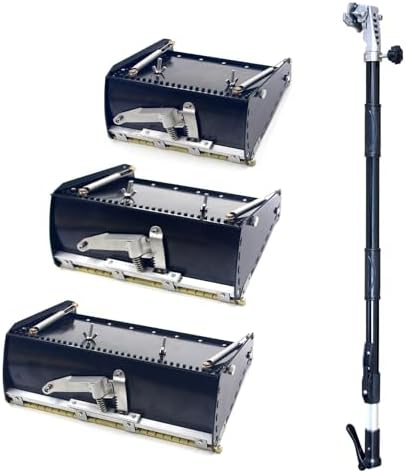 Cordless Electric Trowel for Concrete Cement Mortar Plastering,Professional Drywall Finishing Box for Smooth Wall Plastering and Painting, Extendable Handle for Easy Application, Ideal for W