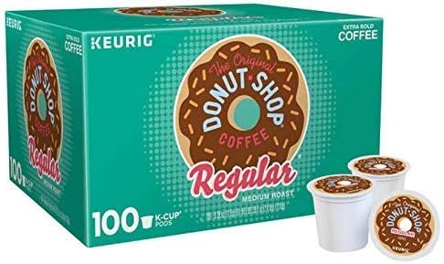 The Extra Bold Original Donut Shop 100 K Cupp Pods (A 100-Count Box, 100 Extra-Bold Regular K Cups.)