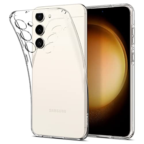 Spigen Liquid Crystal Coque Compatible avec Samsung Galaxy S23 - Transparent