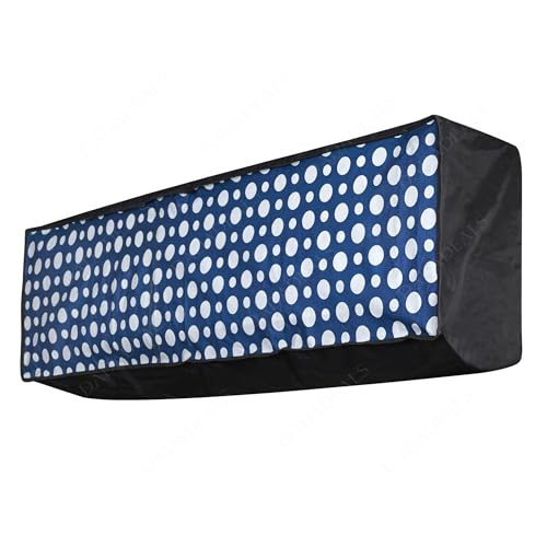 Image of Split AC Cover Combo Set 1.5 Ton | Indoor Outdoor Waterproof & Dustproof Protection | Durable, Breathable Fabric | These Covers Help Maintain Airflow | Blue Dot