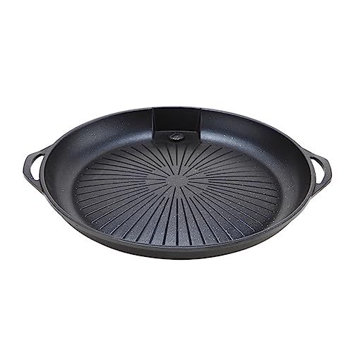 FUNOMOCYA Grill Griddle BBQ Pans for Grilling Portable Grill Outdoor BBQ Tool Fry Pan Non-Stick Plate for BBQ