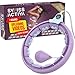 Swiss Activa+ S5 Infinity Smart Weighted Hula Hoop Fit with Counter - Exercise Equipment - Adult Hula Hoops for Women Weight Loss