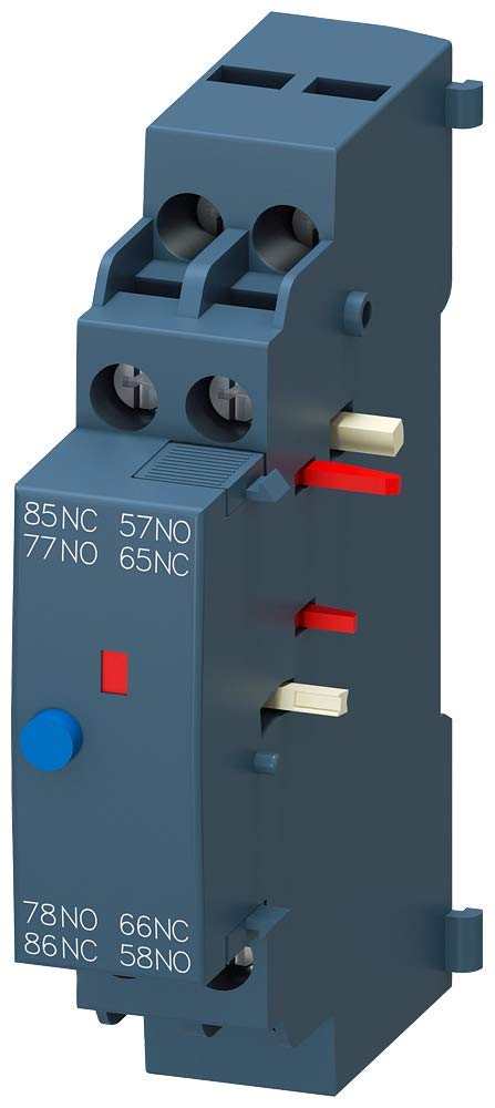 Siemens Sirius 3RV29211M Signaling Contact Block, for Use with 3RV2 Motor Starter Protectors, Screw Terminal