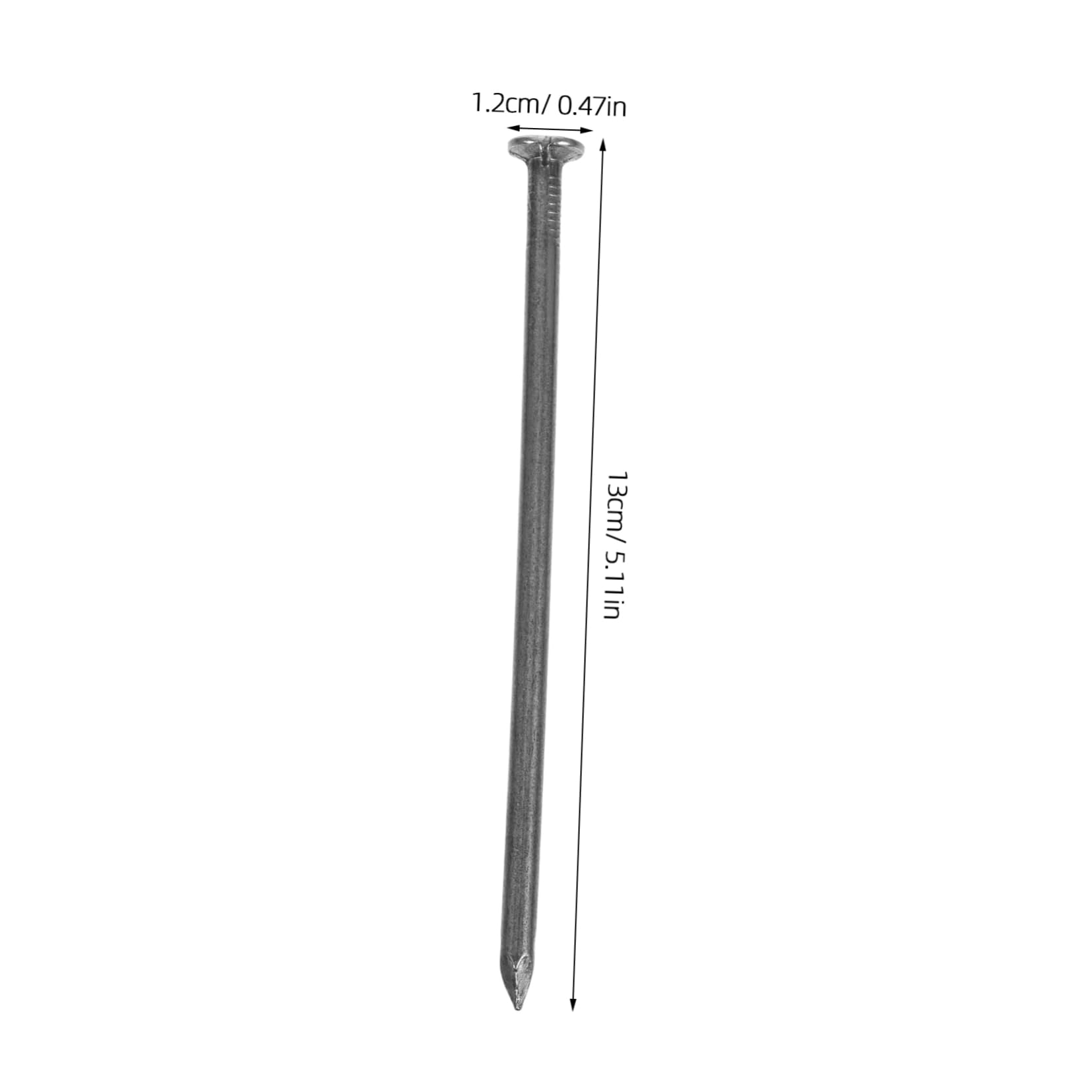 MUCKLILY Professional DIY Tool 500g Decorative Door Nails Galvanized Wall Nails for Picture Hanging