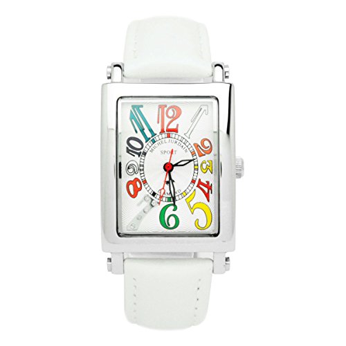 michel Jurdain 腕時計 スポーツ ダイヤモンド レザー レディース ホワイト SL-3000-6 レディース